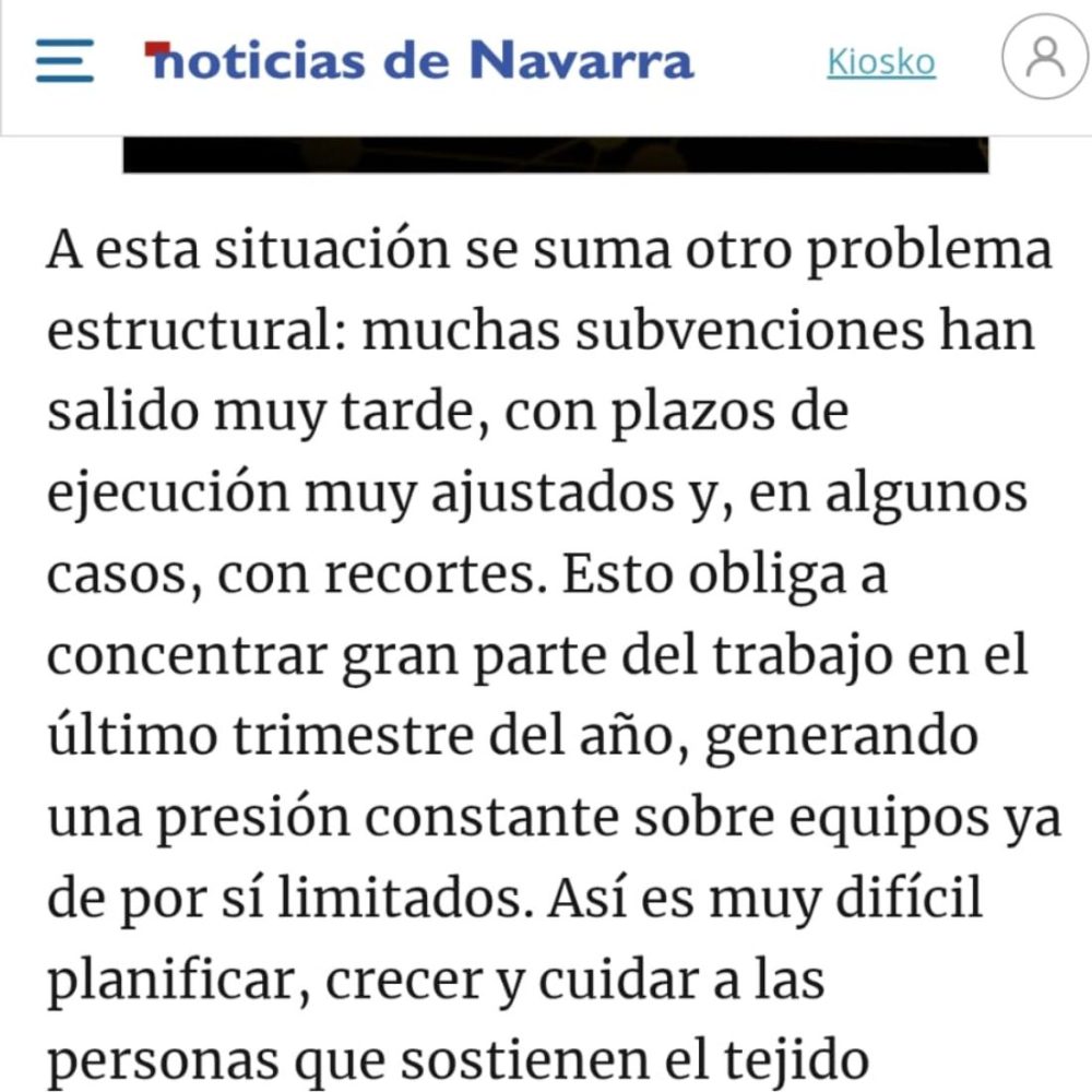 El reto del tercer sector al final de año